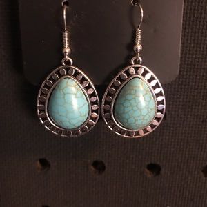 Blue earrings